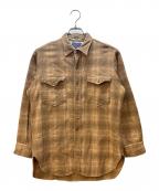 PENDLETONペンドルトン）の古着「長袖ウールシャツ」｜ベージュ