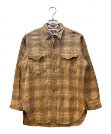 PENDLETON（ペンドルトン）の古着「長袖ウールシャツ」｜ベージュ