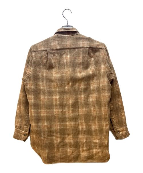 PENDLETON（ペンドルトン）PENDLETON (ペンドルトン) 長袖ウールシャツ ベージュ サイズ:16-1/2の古着・服飾アイテム
