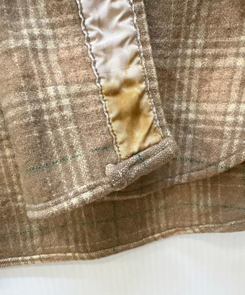 PENDLETON（ペンドルトン）PENDLETON (ペンドルトン) 長袖ウールシャツ ベージュ サイズ:16-1/2の古着・服飾アイテム