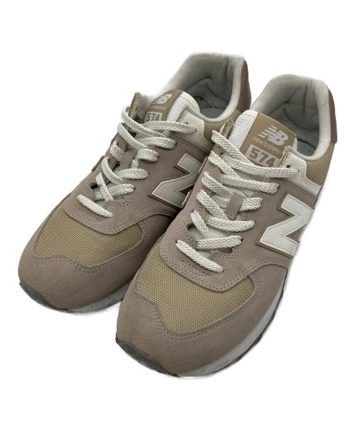 NEW BALANCE（ニューバランス）NEW BALANCE (ニューバランス) ローカットスニーカー ベージュ サイズ:US10の古着・服飾アイテム