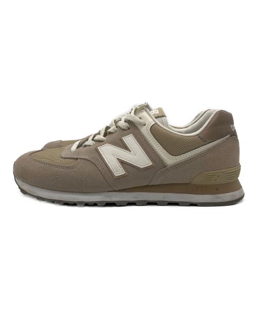 NEW BALANCE（ニューバランス）NEW BALANCE (ニューバランス) ローカットスニーカー ベージュ サイズ:US10の古着・服飾アイテム