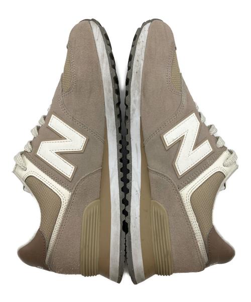 NEW BALANCE（ニューバランス）NEW BALANCE (ニューバランス) ローカットスニーカー ベージュ サイズ:US10の古着・服飾アイテム