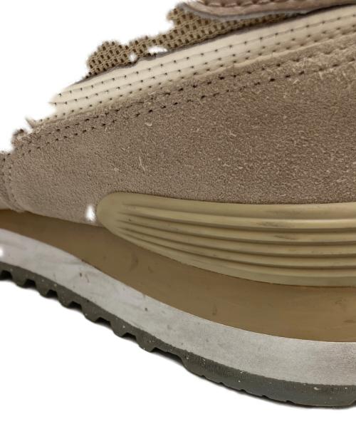 NEW BALANCE（ニューバランス）NEW BALANCE (ニューバランス) ローカットスニーカー ベージュ サイズ:US10の古着・服飾アイテム