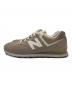NEW BALANCE (ニューバランス) ローカットスニーカー ベージュ サイズ:US10：5000円