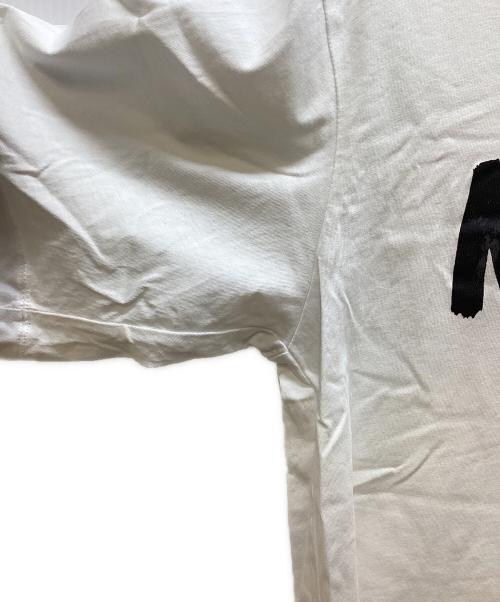 MARNI（マルニ）MARNI (マルニ) 半袖カットソー/レタリングプリント オーバーサイズTシャツ ホワイト×ブラック サイズ:36の古着・服飾アイテム