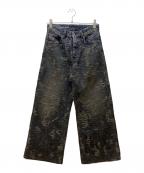 DIESELディーゼル）の古着「デニムパンツ」｜ブラック