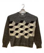 MONCLER×FRAGMENTモンクレール×フラッグメント）の古着「厚手ニット」｜グレー