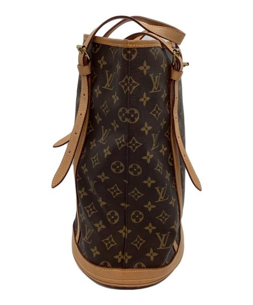 LOUIS VUITTON（ルイ ヴィトン）LOUIS VUITTON (ルイ ヴィトン) トートバッグ/モノグラム/バケットGM ブラウンの古着・服飾アイテム