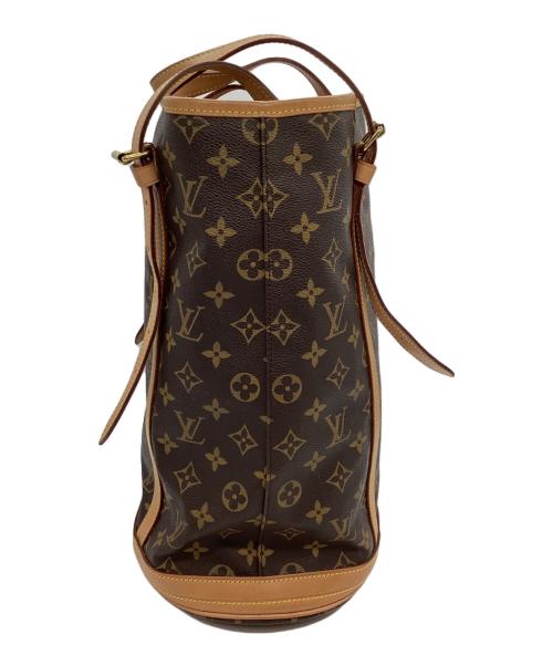 LOUIS VUITTON（ルイ ヴィトン）LOUIS VUITTON (ルイ ヴィトン) トートバッグ/モノグラム/バケットGM ブラウンの古着・服飾アイテム