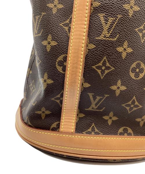 LOUIS VUITTON（ルイ ヴィトン）LOUIS VUITTON (ルイ ヴィトン) トートバッグ/モノグラム/バケットGM ブラウンの古着・服飾アイテム