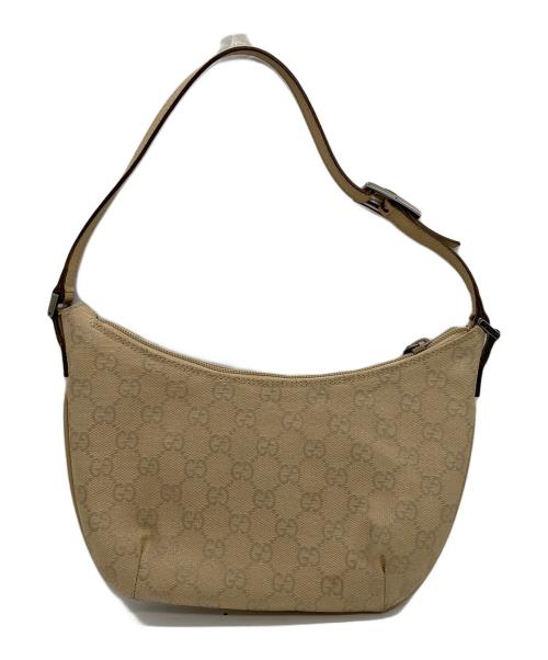 GUCCI（グッチ）GUCCI (グッチ) ハンドバッグ ベージュの古着・服飾アイテム