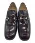 GUCCI (グッチ) ホースビットローファー ブラウン サイズ:7D：20000円