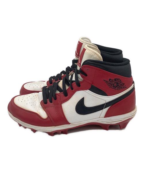 NIKE（ナイキ）NIKE (ナイキ) ハイカットスパイク/Air Jordan 1 Mid TD Cleat レッド サイズ:27cmの古着・服飾アイテム