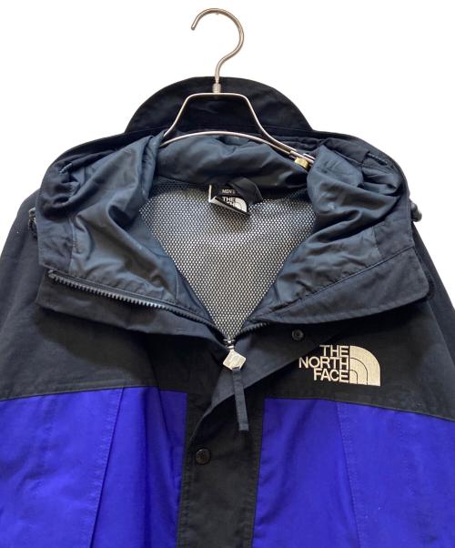 THE NORTH FACE（ザ ノース フェイス）THE NORTH FACE (ザ ノース フェイス) マウンテンパーカー ブラック×パープル サイズ:Lの古着・服飾アイテム
