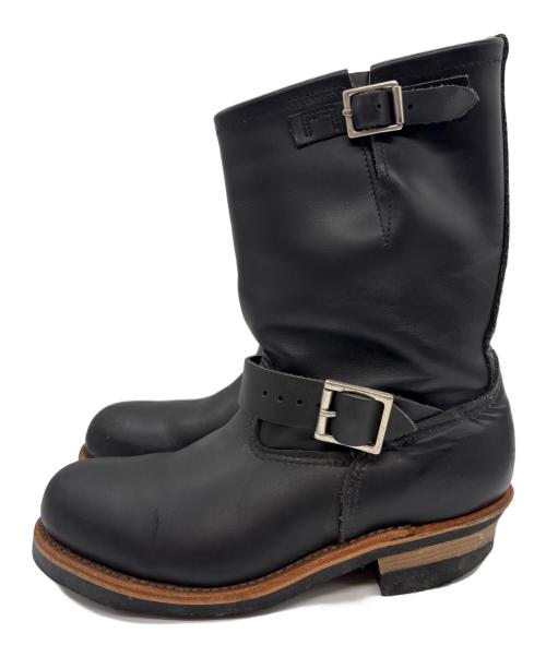 RED WING（レッドウィング）RED WING (レッドウィング) エンジニアブーツ ブラック サイズ:8Dの古着・服飾アイテム
