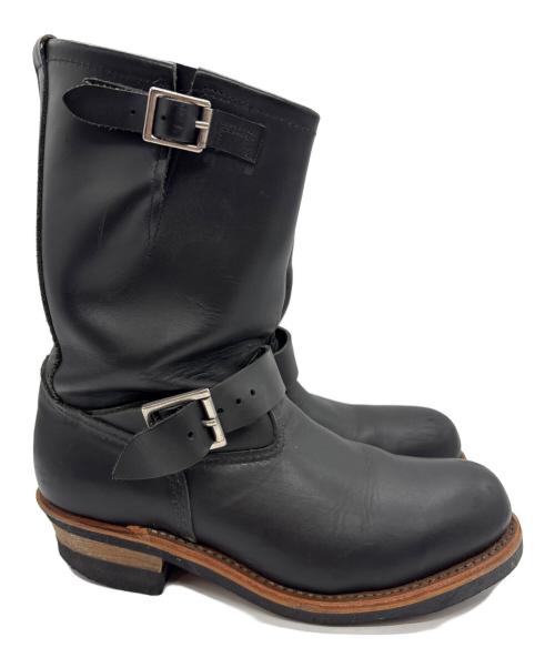 RED WING（レッドウィング）RED WING (レッドウィング) エンジニアブーツ ブラック サイズ:8Dの古着・服飾アイテム