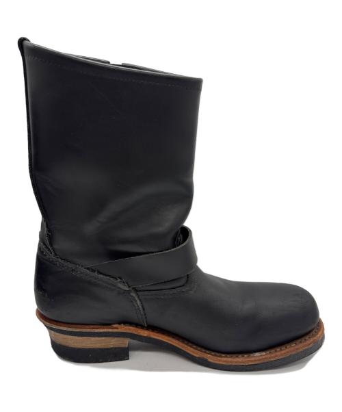 RED WING（レッドウィング）RED WING (レッドウィング) エンジニアブーツ ブラック サイズ:8Dの古着・服飾アイテム
