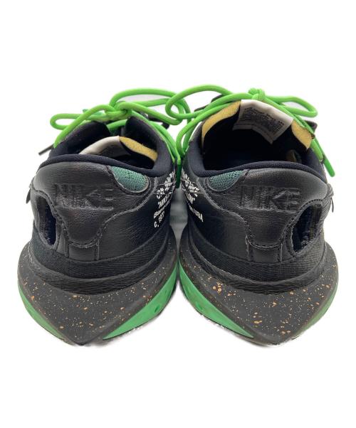 NIKE（ナイキ）NIKE (ナイキ) OFFWHITE (オフホワイト) ローカットスニーカー/	Blazer Low ブラック×グリーン サイズ:27.5cmの古着・服飾アイテム