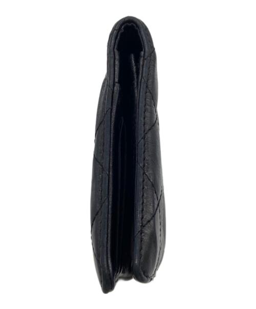 CHANEL（シャネル）CHANEL (シャネル) 長財布 2.55 マトラッセ ブラックの古着・服飾アイテム