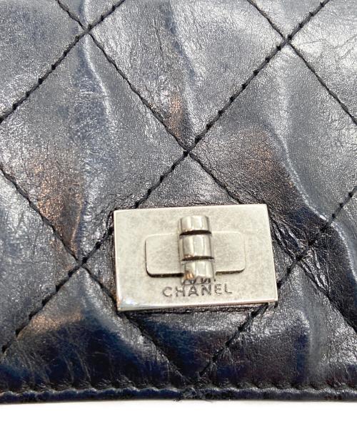 CHANEL（シャネル）CHANEL (シャネル) 長財布 2.55 マトラッセ ブラックの古着・服飾アイテム