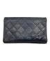 CHANEL (シャネル) 長財布 2.55 マトラッセ ブラック：20000円