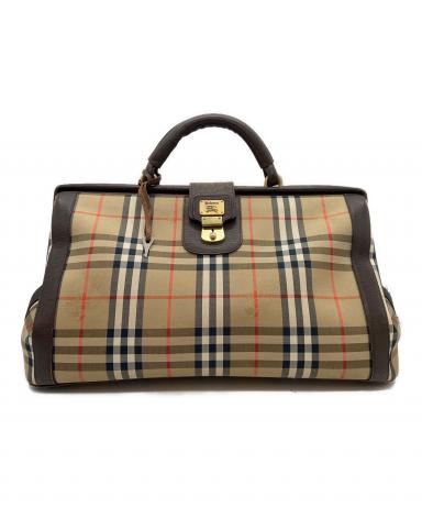 中古・古着通販】Burberry's (バーバリー) ボストンバッグ ベージュ