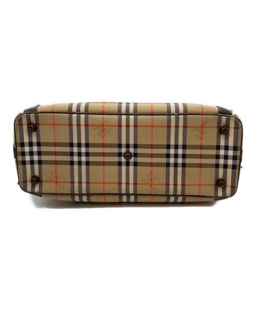 Burberry's（バーバリー）Burberry's (バーバリー) ボストンバッグ ベージュの古着・服飾アイテム