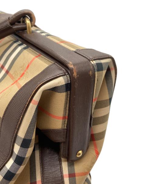 Burberry's（バーバリー）Burberry's (バーバリー) ボストンバッグ ベージュの古着・服飾アイテム