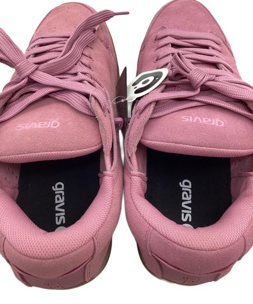 GRAVIS（グラビス）GRAVIS (グラビス) ローカットスニーカー ピンク サイズ:28cmの古着・服飾アイテム