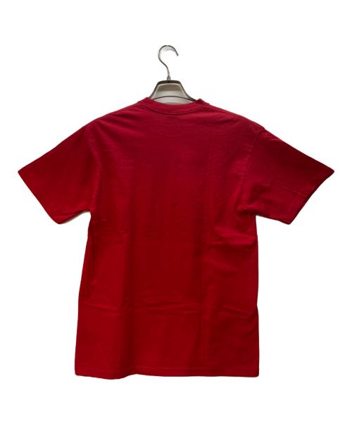 stussy（ステューシー）stussy (ステューシー) 半袖カットソー/90年代/シングルステッチ レッド サイズ:Lの古着・服飾アイテム