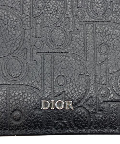 Dior（ディオール）DIOR (ディオール) 2つ折り財布/ディオール グラビティ ブラックの古着・服飾アイテム