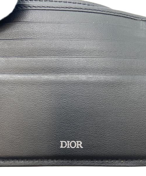 Dior（ディオール）DIOR (ディオール) 2つ折り財布/ディオール グラビティ ブラックの古着・服飾アイテム
