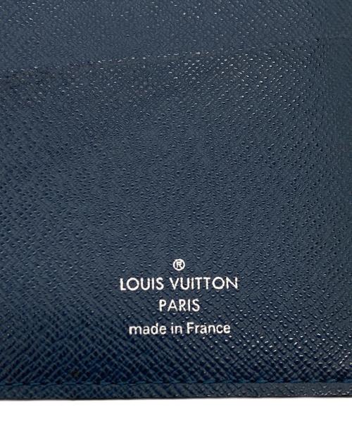 LOUIS VUITTON（ルイ ヴィトン）LOUIS VUITTON (ルイ ヴィトン) 長財布/タイガ/ポルトフォイユ ブラザ ノワールの古着・服飾アイテム