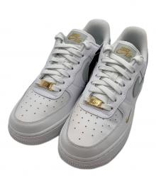 NIKE（ナイキ）の古着「ローカットスニーカー/エア フォース 1 '07 エッセンシャル」｜ホワイト×グレー