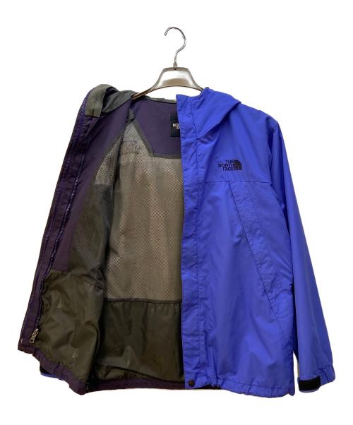 THE NORTH FACE（ザ ノース フェイス）THE NORTH FACE (ザ ノース フェイス) スクープジャケット/09年モデル ブルー×ブラック サイズ:Sの古着・服飾アイテム