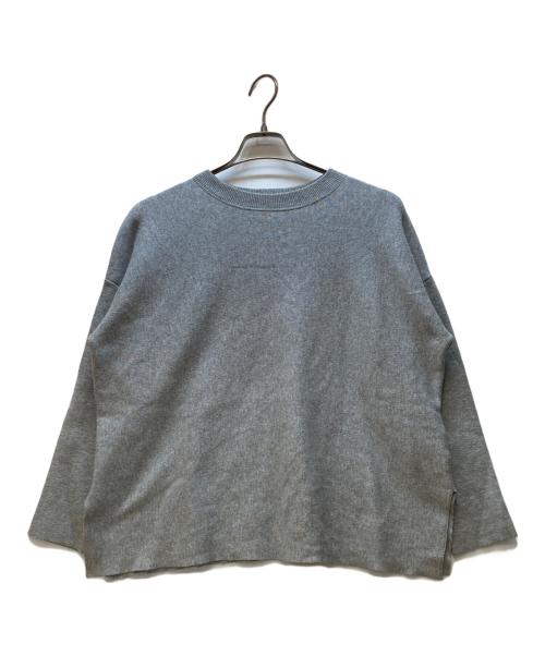 SLOBE IENA（スローブ イエナ）SLOBE IENA (スローブ イエナ) 薄手ニット グレー サイズ:Freeの古着・服飾アイテム