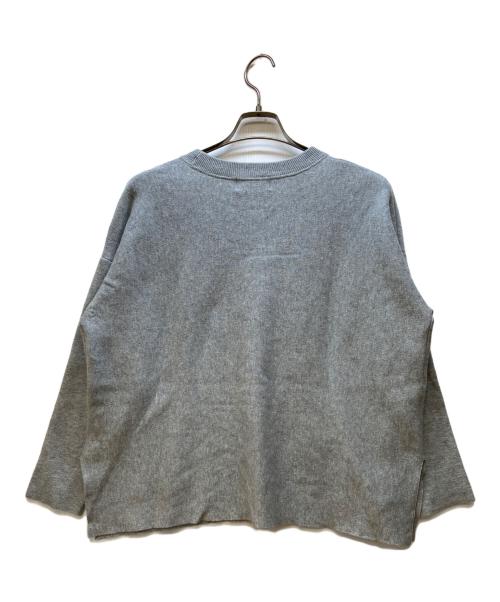 SLOBE IENA（スローブ イエナ）SLOBE IENA (スローブ イエナ) 薄手ニット グレー サイズ:Freeの古着・服飾アイテム