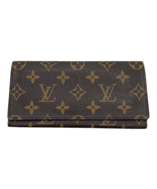 LOUIS VUITTON（ルイ ヴィトン）LOUIS VUITTON (ルイ ヴィトン) 札入れ/モノグラム ブラウンの古着・服飾アイテム
