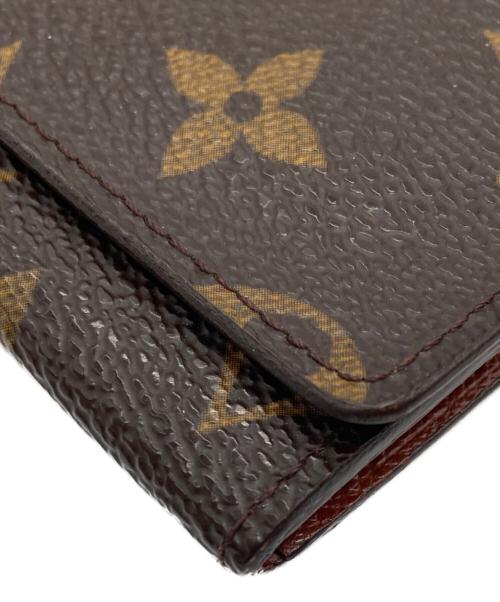 LOUIS VUITTON（ルイ ヴィトン）LOUIS VUITTON (ルイ ヴィトン) 札入れ/モノグラム ブラウンの古着・服飾アイテム