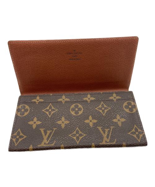 LOUIS VUITTON（ルイ ヴィトン）LOUIS VUITTON (ルイ ヴィトン) 札入れ/モノグラム ブラウンの古着・服飾アイテム