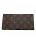 LOUIS VUITTON (ルイ ヴィトン) 札入れ/モノグラム ブラウン：12000円