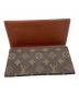 中古・古着 LOUIS VUITTON (ルイ ヴィトン) 札入れ/モノグラム ブラウン：12000円
