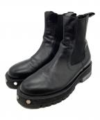 OUATオーユーエーティー）の古着「サイドゴアブーツ/SPACE BOOTS」｜ブラック