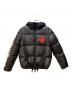 DSQUARED2（ディースクエアード）の古着「ダウンジャケット/アームロゴ」｜ブラック