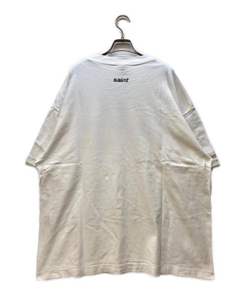 SAINT MICHAEL（セントマイケル）SAINT MICHAEL (セントマイケル) 半袖カットソー ホワイト サイズ:XXLの古着・服飾アイテム