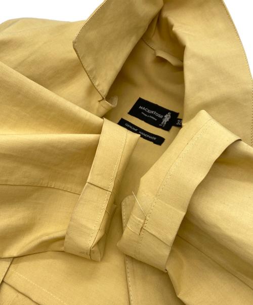 MACKINTOSH（マッキントッシュ）MACKINTOSH (マッキントッシュ) ステンカラーコート イエロー サイズ:32の古着・服飾アイテム
