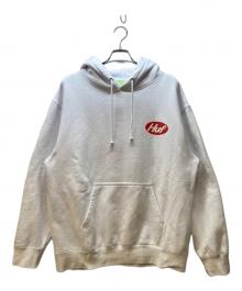 HUF（ハフ）の古着「HUF/パーカー/L/WHT/PF00524」｜ホワイト×レッド