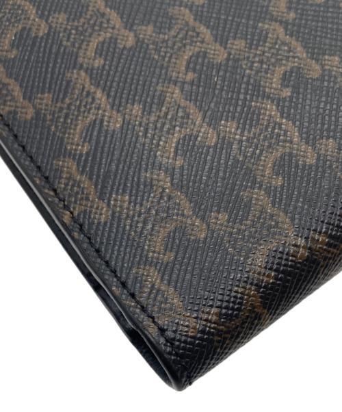 CELINE（セリーヌ）CELINE (セリーヌ) 長財布/トリオンフバーティカルウォレット ブラウンの古着・服飾アイテム