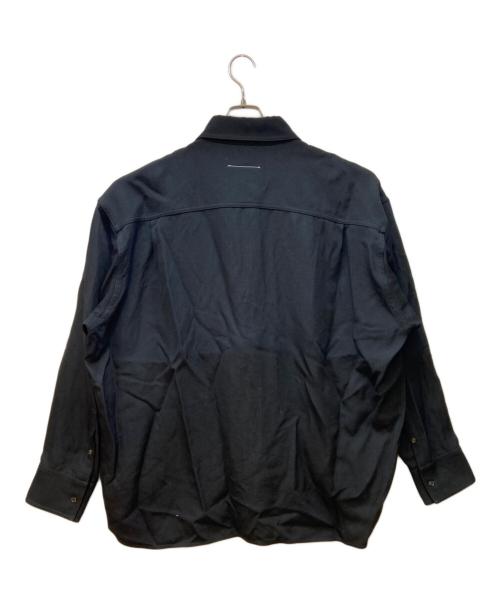 MM6 Maison Margiela（エムエムシックスメゾンマルジェラ）MM6 Maison Margiela (エムエムシックスメゾンマルジェラ) 長袖シャツ ブラック サイズ:46の古着・服飾アイテム